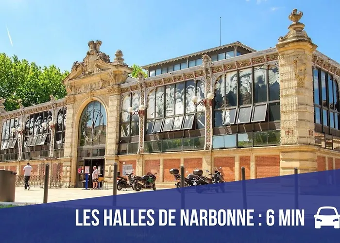 Les Cigales Piscine & Wifi Appartement Narbonne